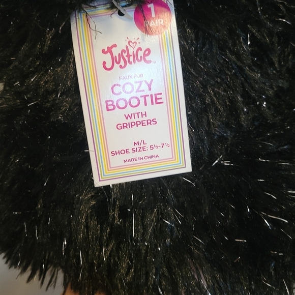 Justice cozy bootie slippers - Picture 3 of 7